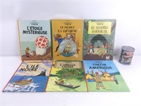 6 BD de Tintin