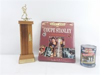 Livre "100 ans coupe Stanley" + trophée