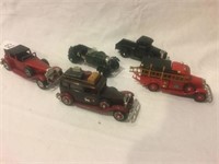 Lot of 5 Die Cast Cars