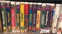 Lot of Various Children's VHS Tapes