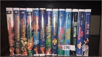 Lot of Various Childrens VHS Tapes
