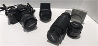 Minolta Camera and Lenses
