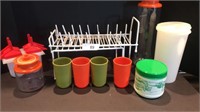 Lot of Tupperware and Plastic Storage
