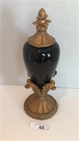 Gorgeous Black and Gold Finial