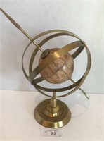 Awesome Brass and Shell Decorative Globe