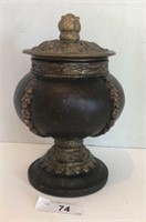 Heavy Decorative Cloister Jar