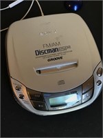 Sont Discman ESP2 CD Player w/ Carry Case
