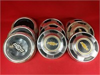 Three Sets of Chevrolet Truck Hubcaps