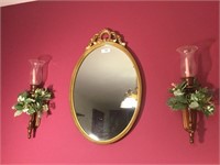 Wall Mirror and Candles
