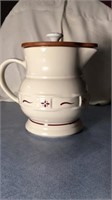 Longaberger Pitcher with wood lid
