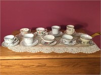 Tea Cup and Saucers