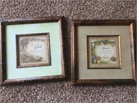 Bless this home - set of 2 pics