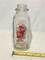 Royal Crest milk bottle.