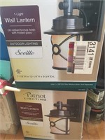 2 Outdoor Wall Lantern (New in Box)