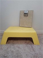 Vintage Step Stool and Scale