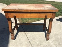 Antique table.