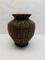 Nicely Handwoven Tall Basket/Vase
