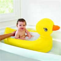 Munchkin White Hot Inflatable Duck Tub & Crayola