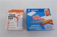 Magic Eraser & Clear Repair Tape