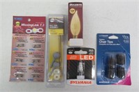 Lot of (5) Various Lights/Household Items/Car
