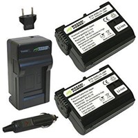2-Pack Wasabi Power Battery and Charger for