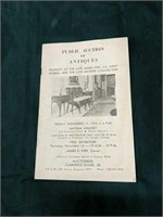 Smyrna Delaware Auction Catalog James Kirk