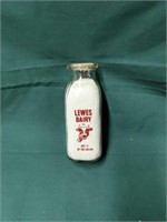 Lewes Dairy Lewes Delaware Milk Bottle Pint