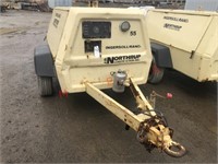 1985 INGERSOLL RAND  185 CFM COMPRESSOR