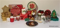 30 Pc Lot - Christmas Kitchenware & Boxes