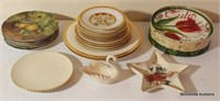 25 Pc Lot - Decorative Plates and Decor