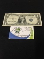 1 Dollar Silver Certificate 1957A