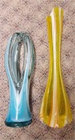 Hand-blown vases