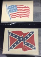 2 Collector Binders one Vintage State Stickers