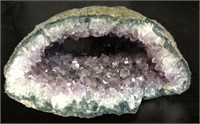 Large Amethyst Geode with Crystal Inside