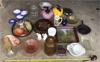 Large Lot of Glass & Vintage Collectibles