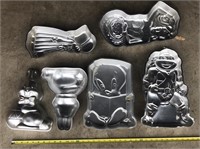 Box of Vintage Character Molds