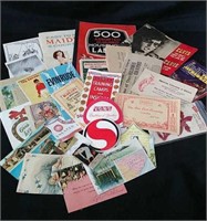 Miscellaneous Vintage Paper Items