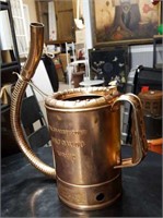 Vintage half gallon oiler
