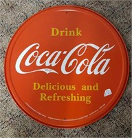 Coca Cola Metal Sign