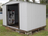 Portable Metal Storage Building 7.5x10x7H