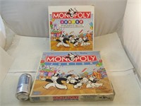 2 jeux de société Monopoly junior 5 à 8 ans