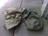 Military Canvas bags