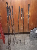 Misc lot of Golf clubs