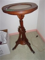 Oak/Marble top table