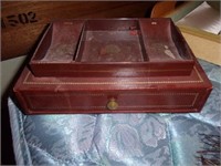 Mens wooden Jewelry case