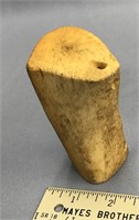 St. Lawrence Island - 4.5" Fossilized bone artifac