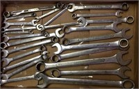 Box: Metric open & box end wrenches