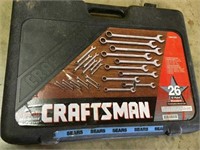 Partial set Craftsman Combo wrenches