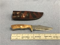 7.5" Knife made by Michael Scott made in Sterling