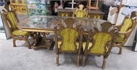 503- TABLE AND 5 CHAIRS WITH BUFFET